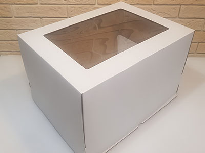 ТОРТНИЦА 400X300X250 ММ С ОКНОМ