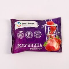 Пюре замороженное Клубника Proff Puree в саше 250 г