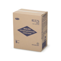 Масло сливочное 82,5% "ЭКОМИЛК традиционное" 5кг (коробка)