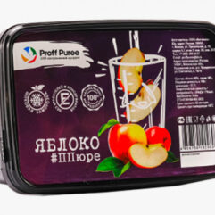 пюре  яблоко 10% сахара 1кг